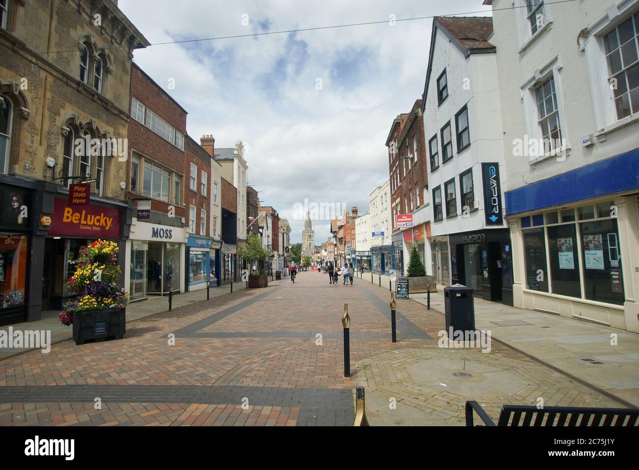 Gloucester city centre Stock Photo Alamy
