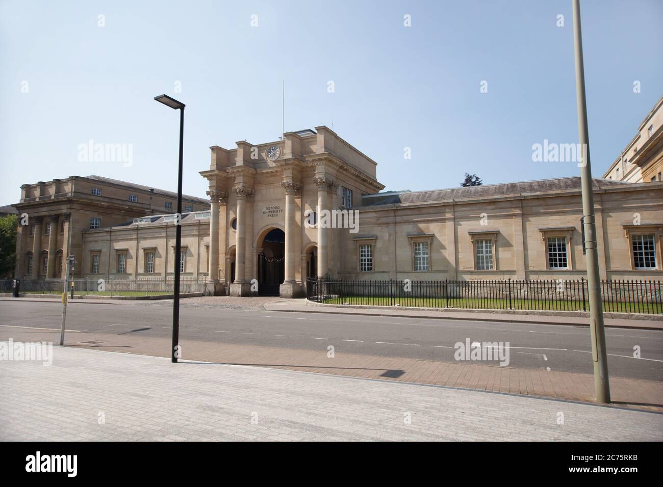 The Oxford University Press building on Walton Street in Oxford in the UK Stock Photo