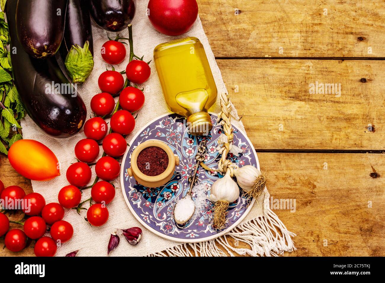 A set of products for the preparation of a traditional Turkish dish