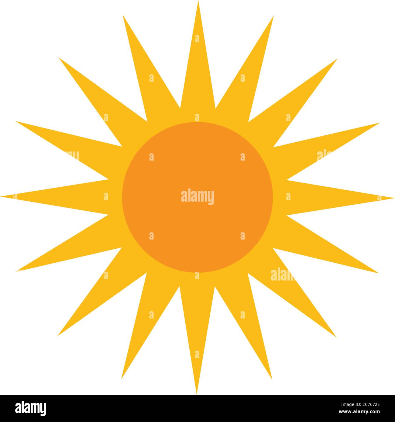 sun ilustration logo vector icon template Stock Vector Image & Art - Alamy