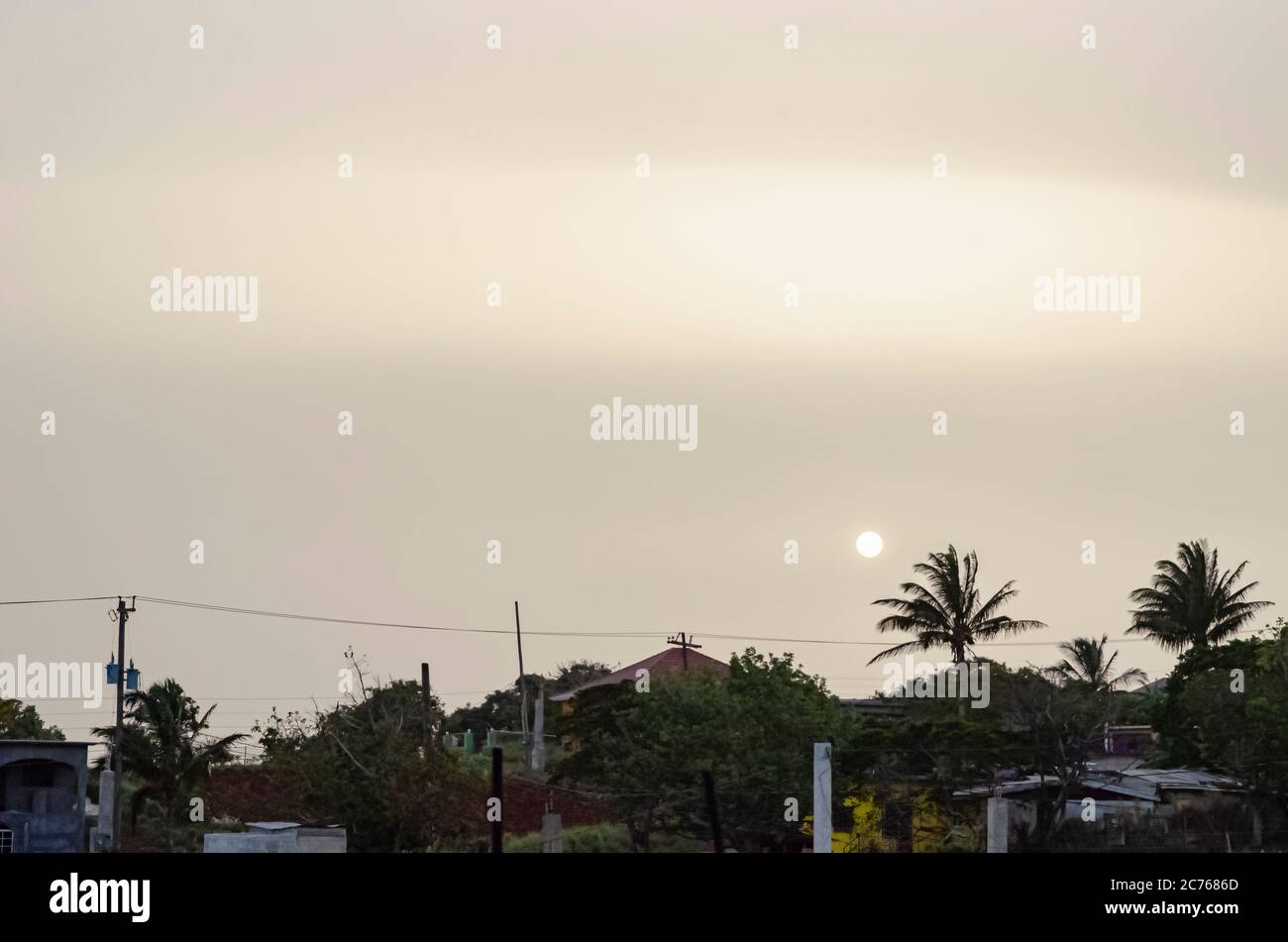 Dust clouds with sun hi-res stock photography and images - Alamy