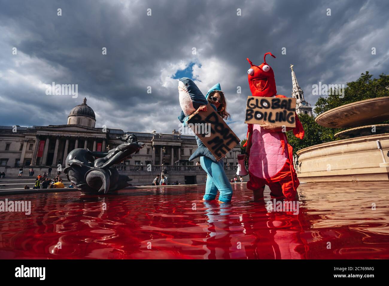 Animal rebellion red fountain hires stock photography and images Alamy