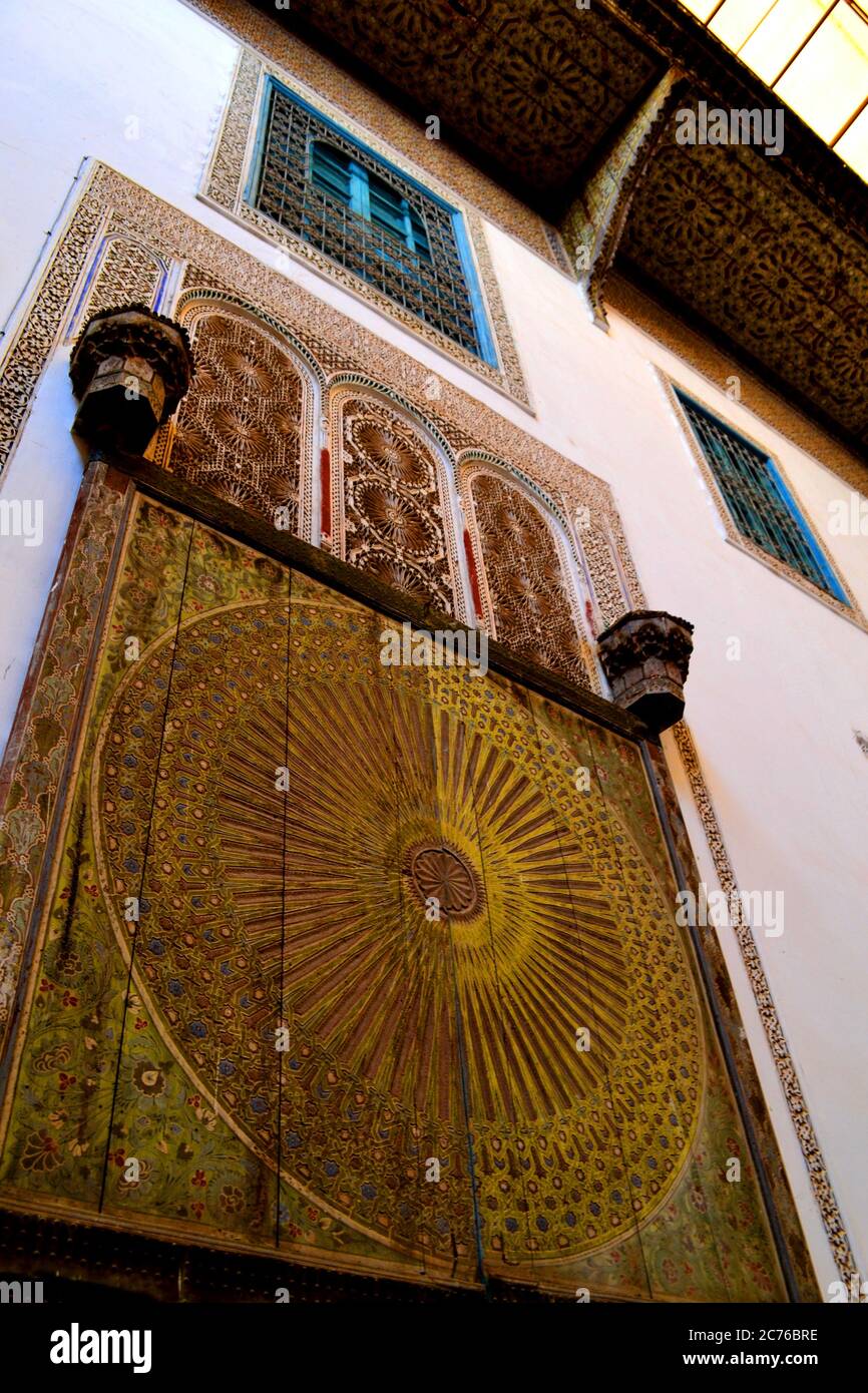 Interior design, Fez, Morocco Stock Photo - Alamy