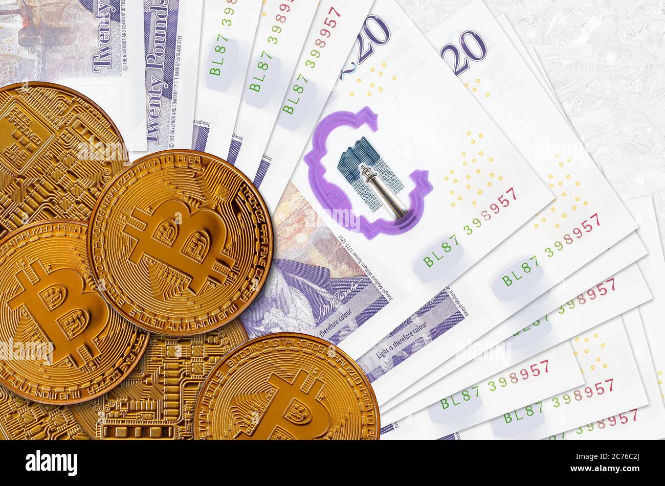 Bitcoin and uk pounds hi-res stock photography and images - Alamy