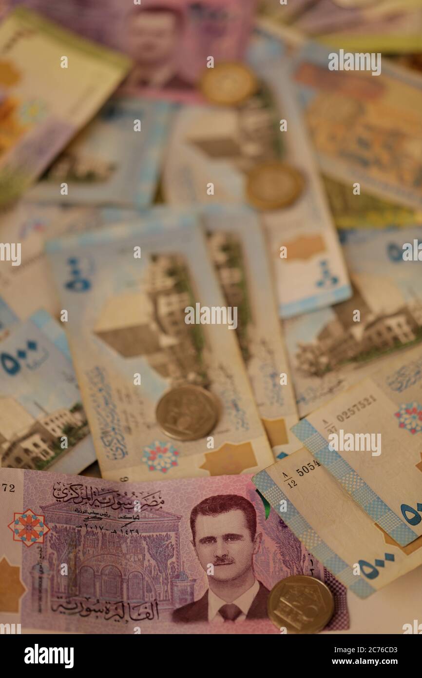 Currency Syria Pound High Resolution Stock Photography And Images Alamy