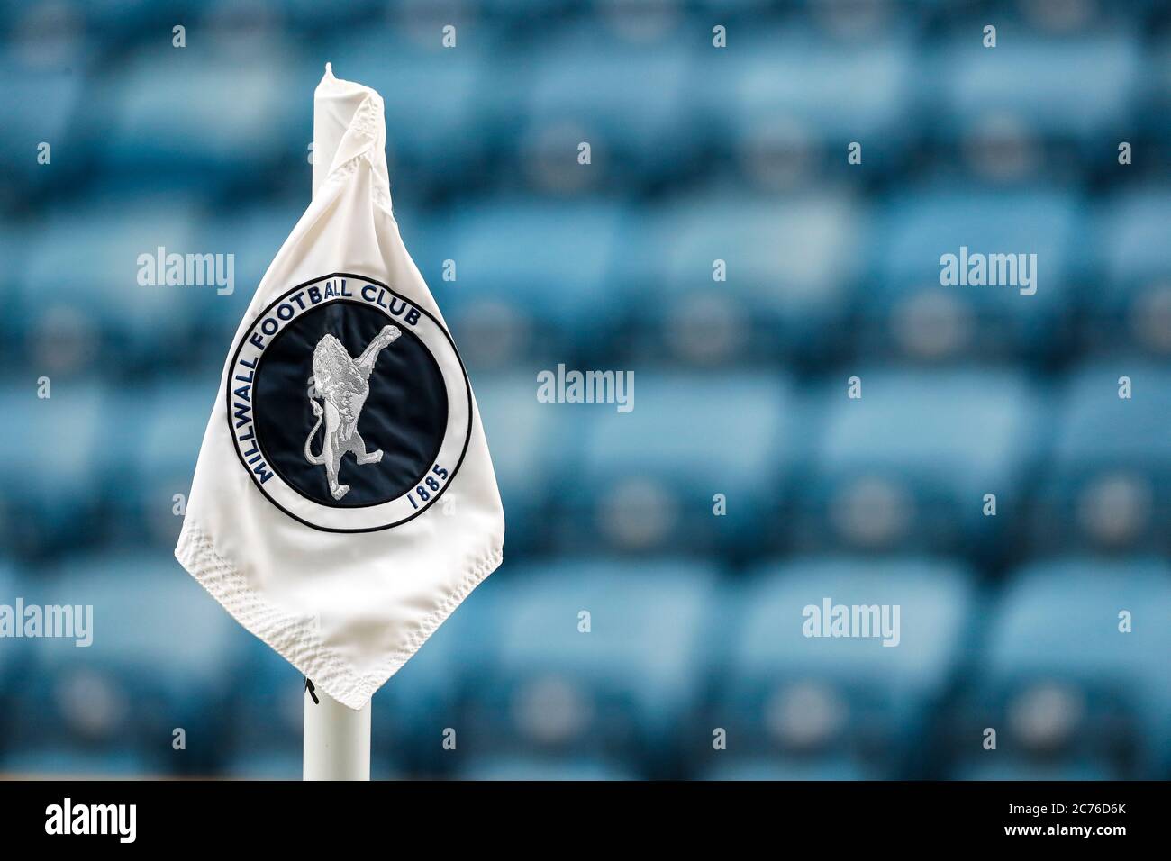 The Den, Bermondsey, London, UK. 14th July, 2020. English Championship