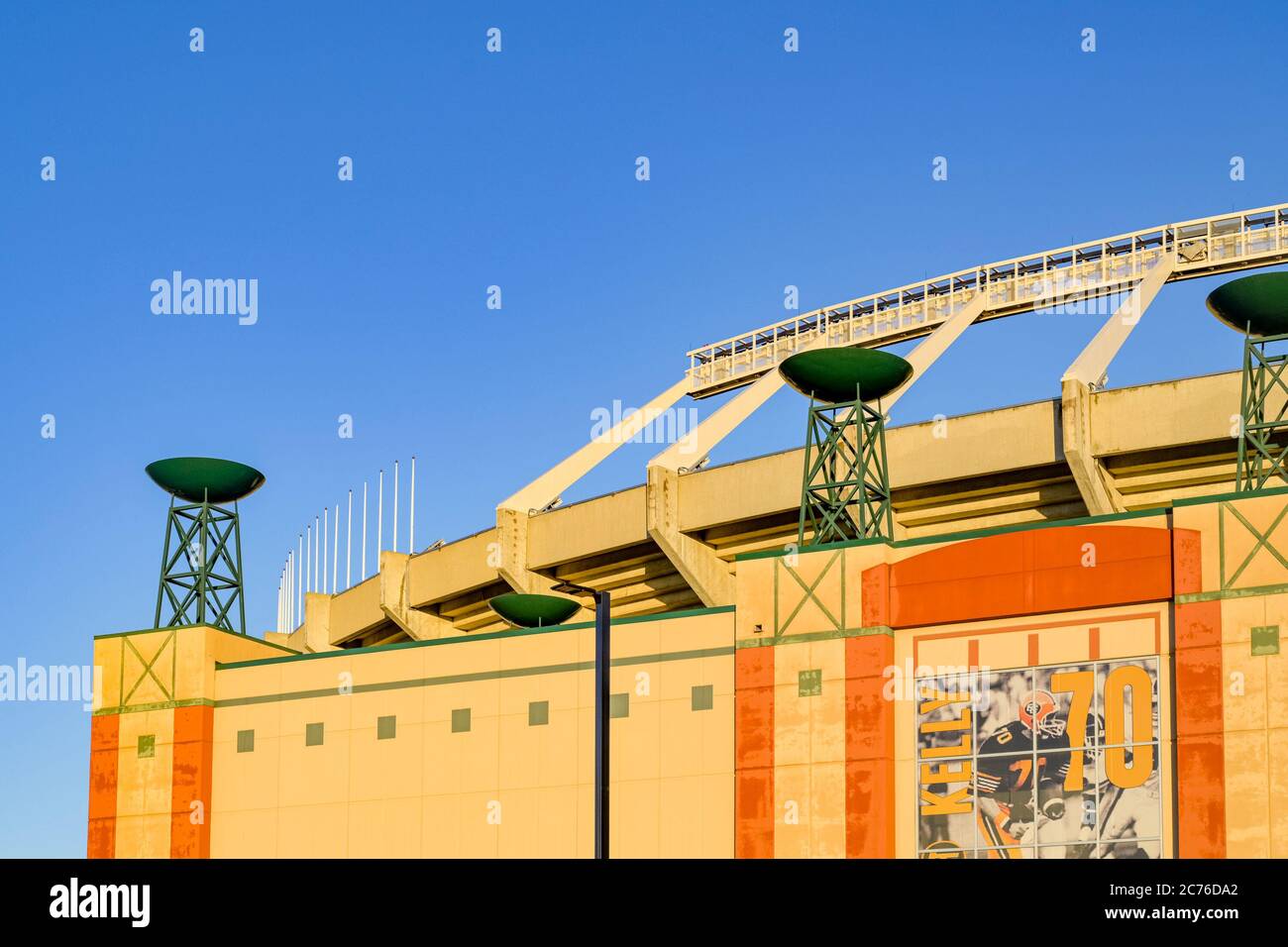 Commonwealth Stadium, Edmonton, Alberta, Canada Stock Photo