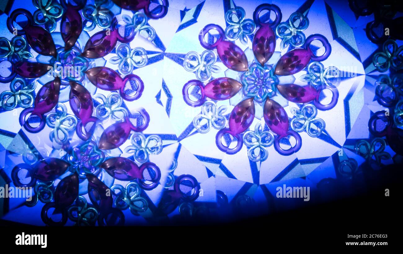 Vector kaleidoscope pattern hi-res stock photography and images - Alamy