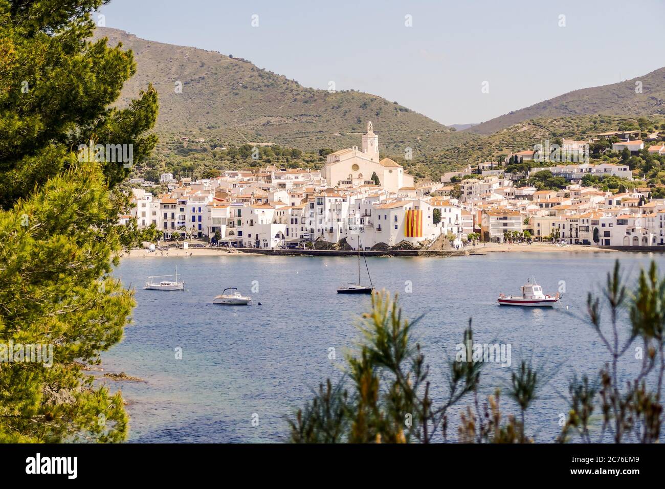 Village Cadaques on Costa Brava Catalonia Spain europe Stock Photo - Alamy