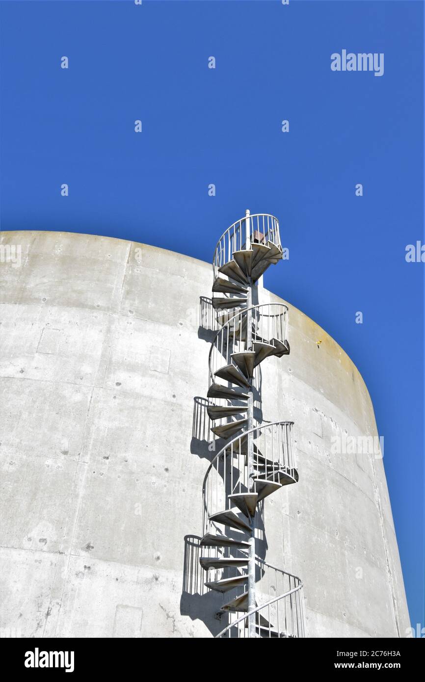 Water tank stairs hires stock photography and images Alamy