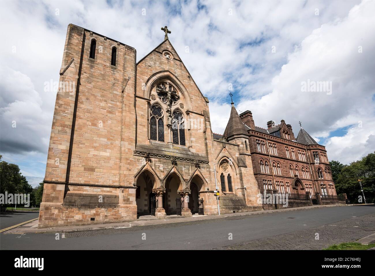 St Mungo's Church in Townhead Glasgow Stock Photo