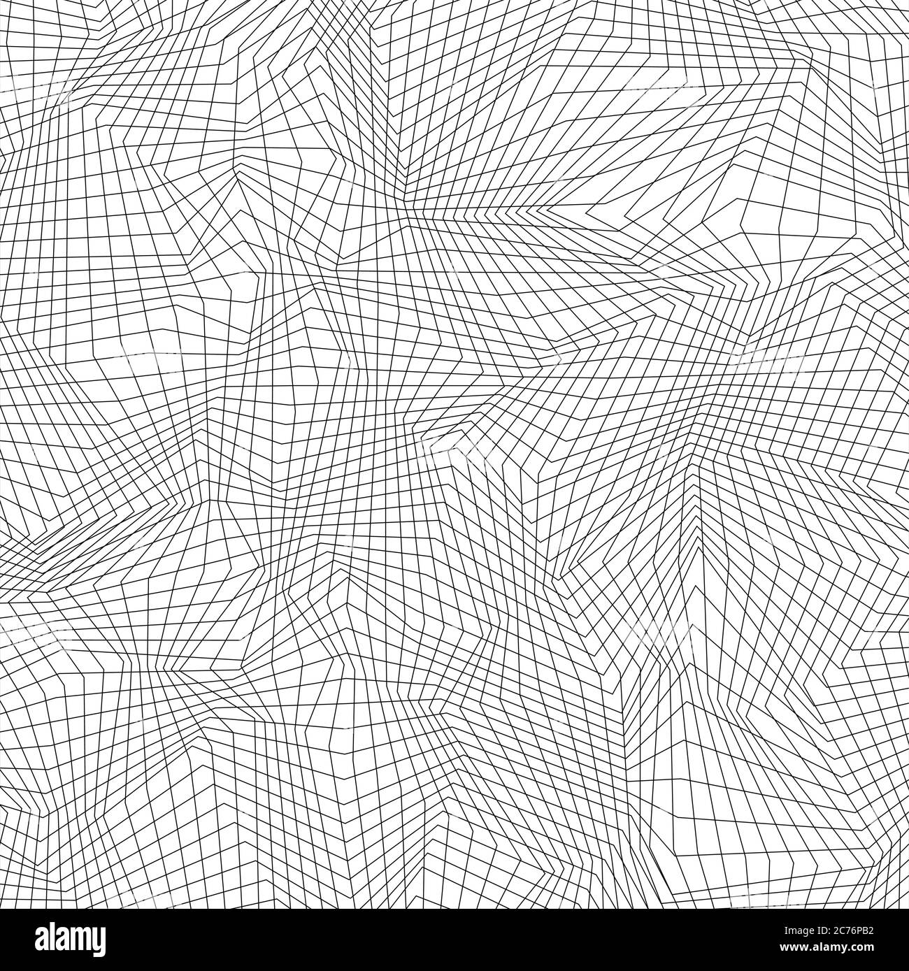 Geometric low poly triangle linear pattern Stock Vector Image & Art Alamy