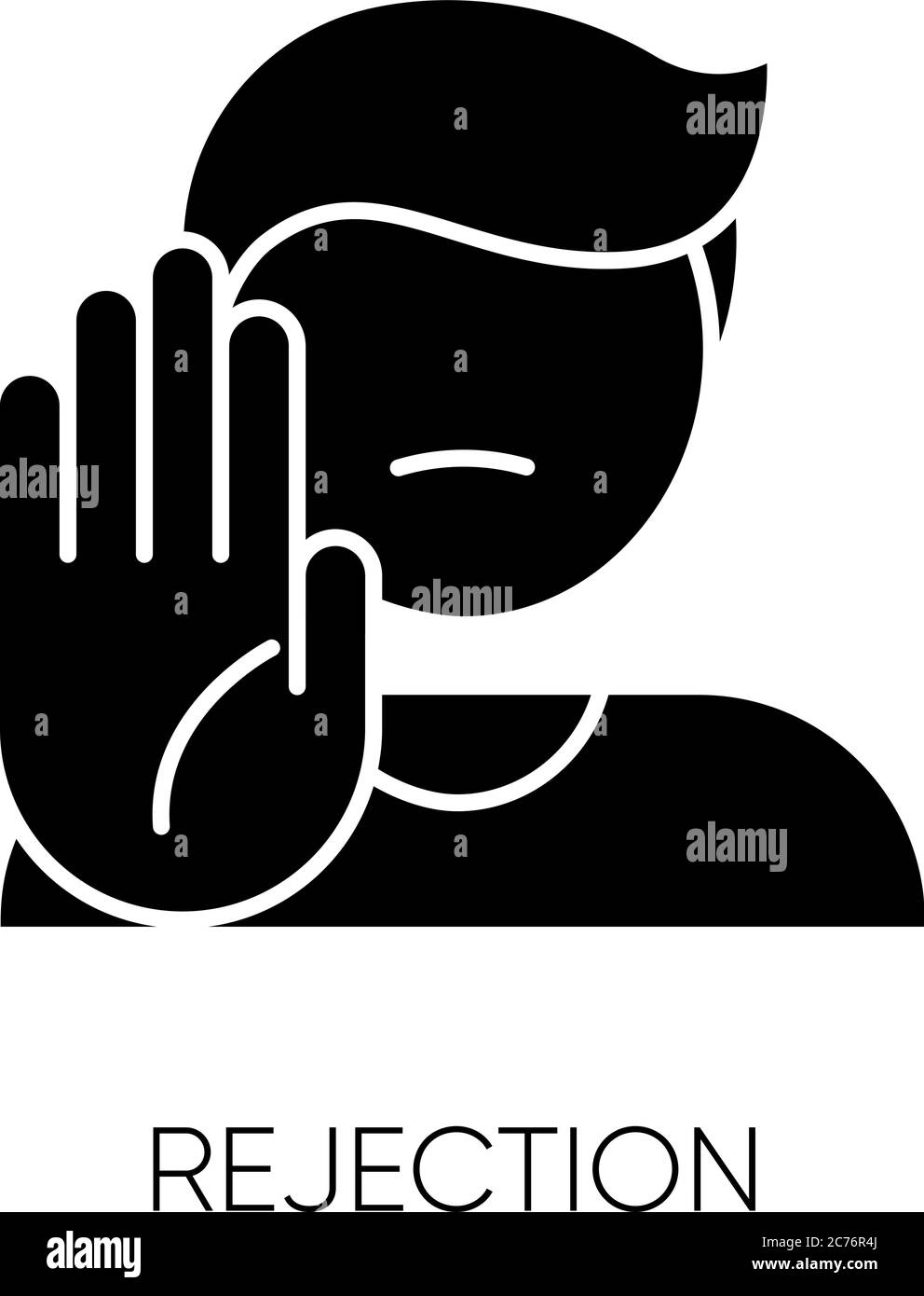 Denial refusal Black and White Stock Photos & Images Alamy