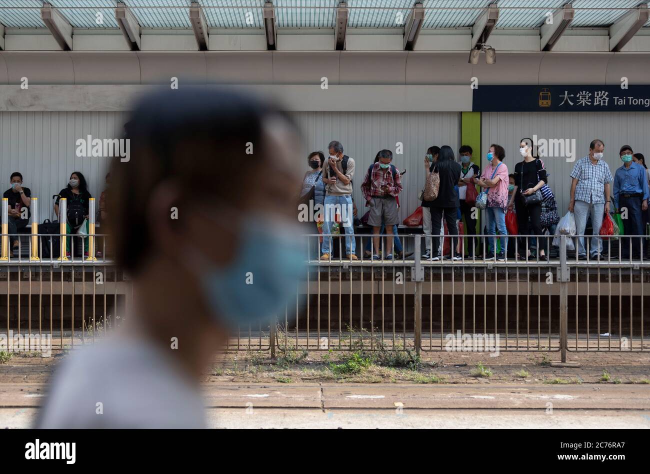 Download Hong Kong People Wearing Masks High Resolution Stock Photography And Images Alamy PSD Mockup Templates
