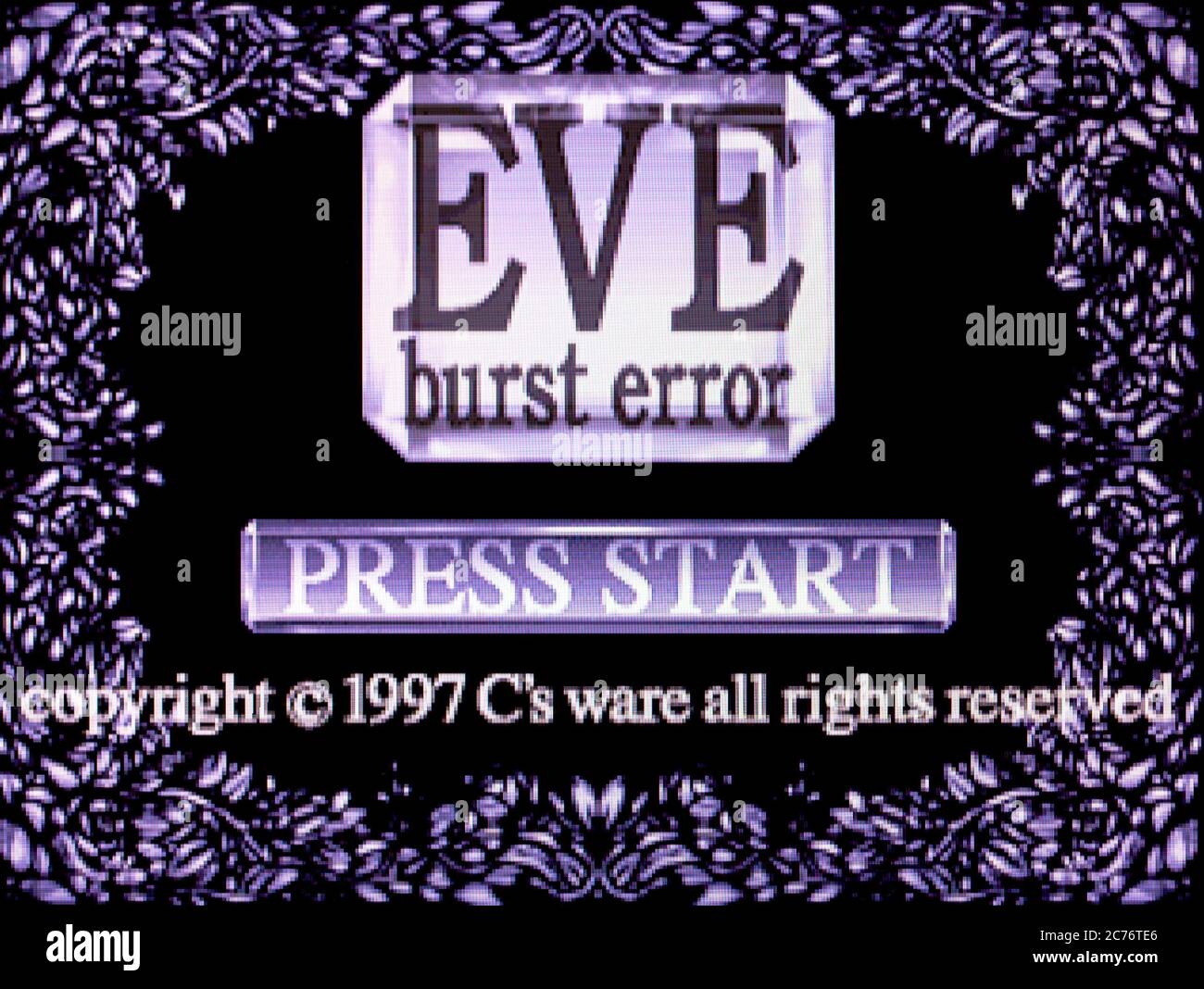 Eve Burst Error - Sega Saturn Videogame - Editorial use only Stock Photo