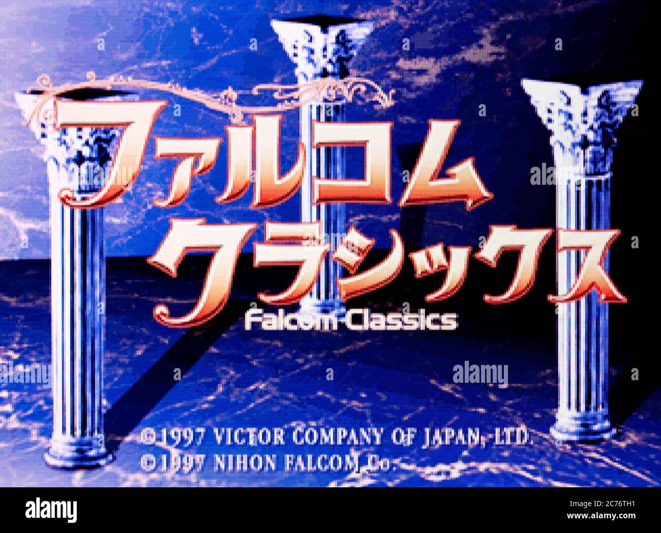 Falcom Classics - Sega Saturn Videogame - Editorial use only Stock Photo