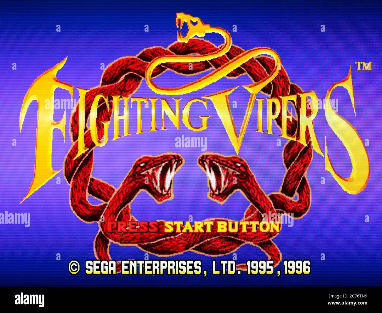 Fighting Vipers - Sega Saturn Videogame - Editorial use only Stock Photo