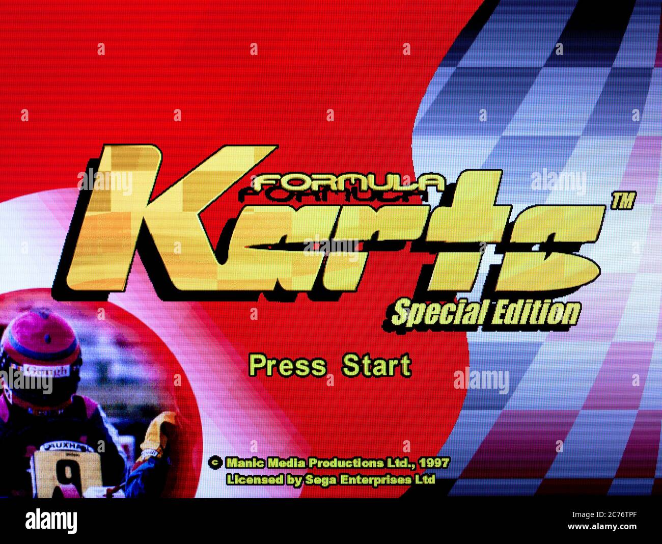 Formula Karts Special Edition - Sega Saturn Videogame - Editorial use only Stock Photo