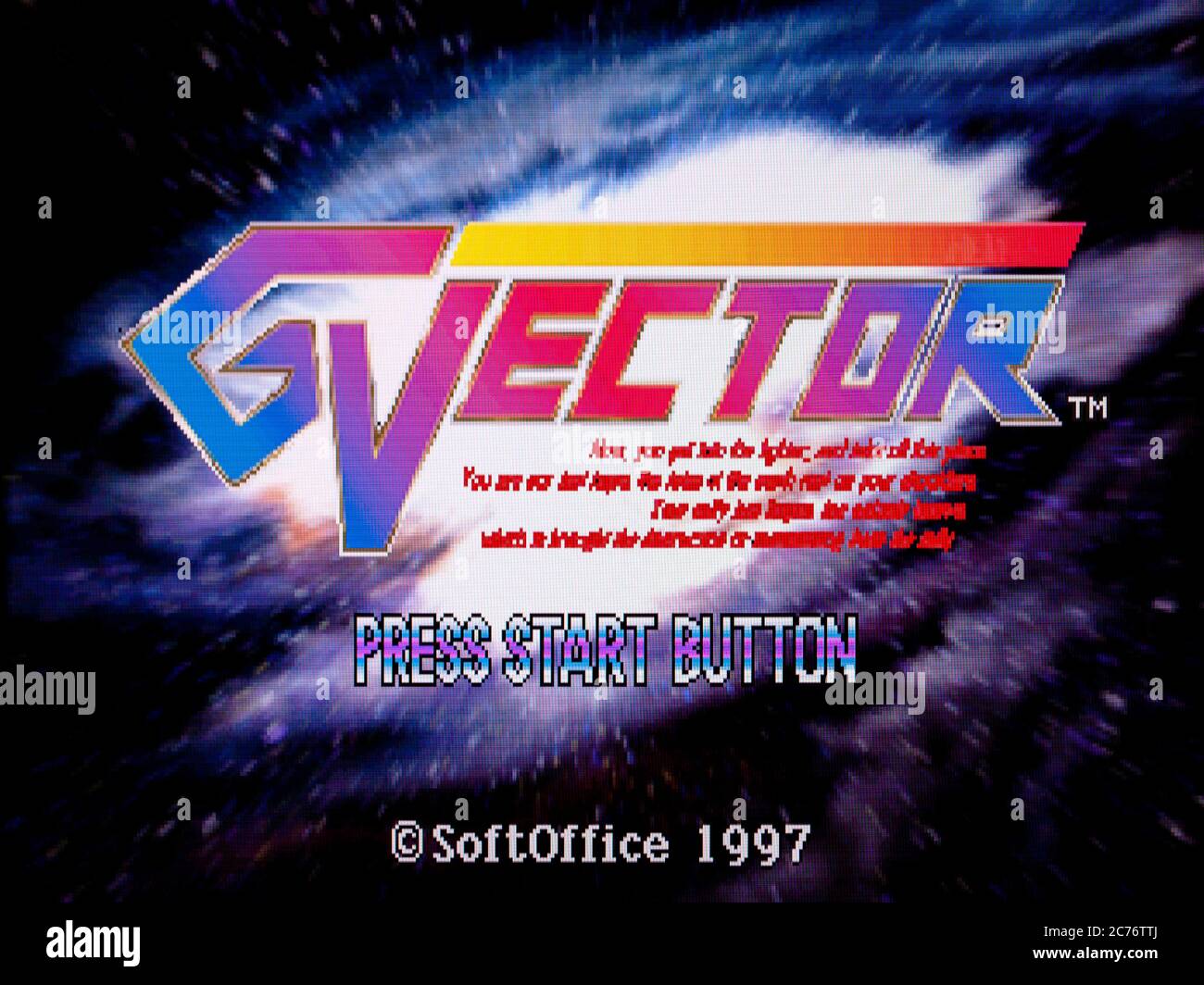G-Vector - Sega Saturn Videogame - Editorial use only Stock Photo