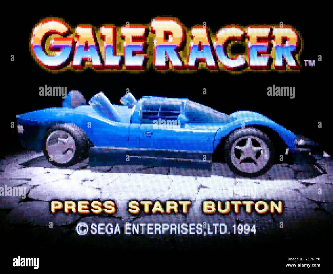 Gale Racer - Sega Saturn Videogame - Editorial use only Stock Photo