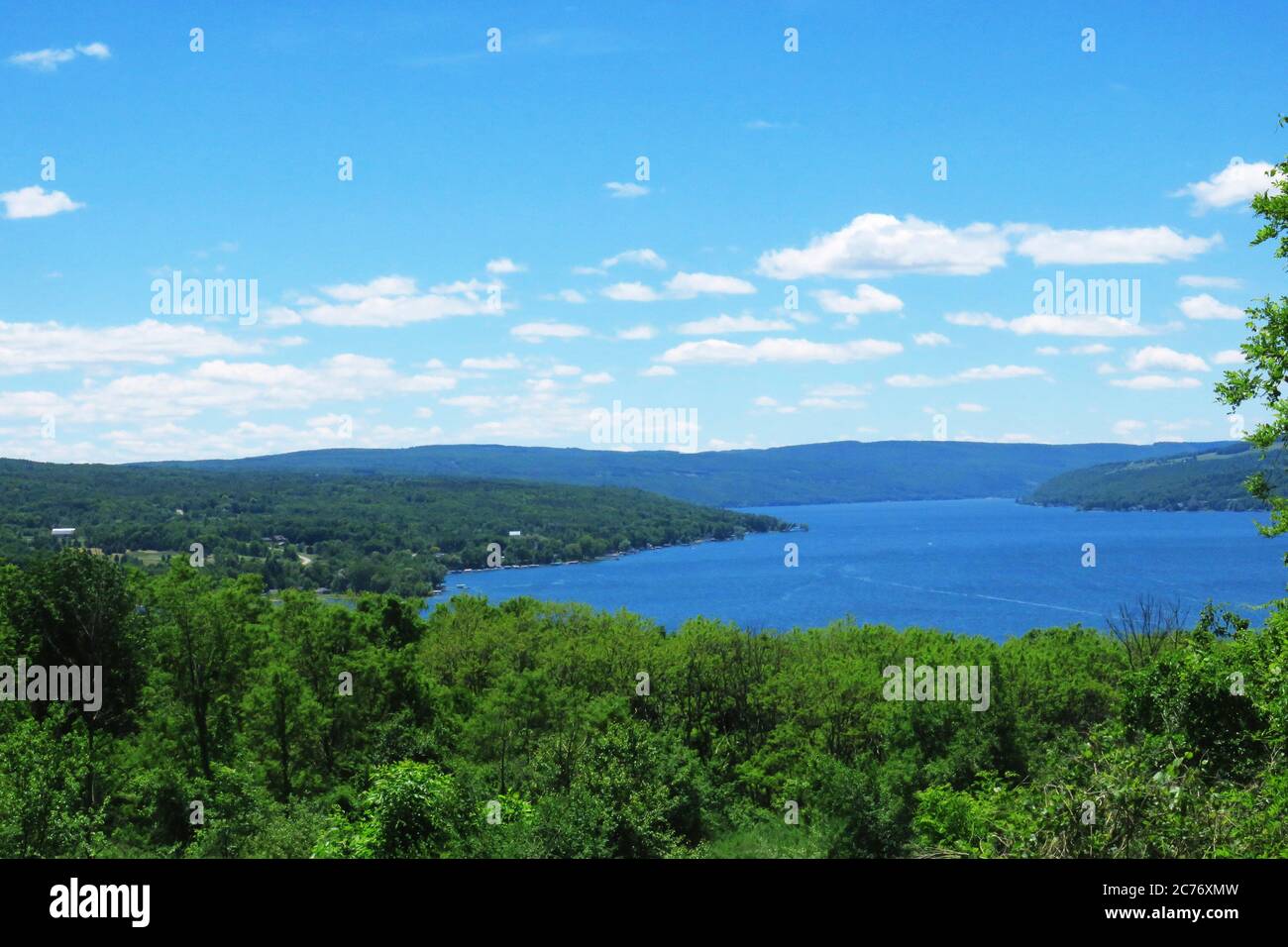 Keuka Lake, in the Finger Lakes area of New York State Stock Photo