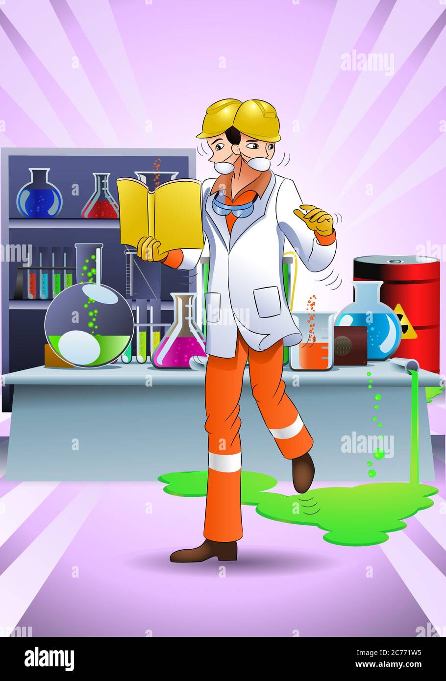 illustration of occupational awareness events poster of chemical safety Stock Photo - Alamy illustration of occupational awareness events poster of chemical safety Stock Photo - Alamy