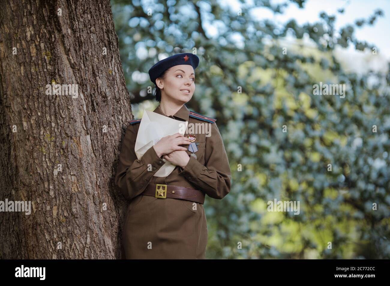 Wwii pilot hat High Resolution Stock 