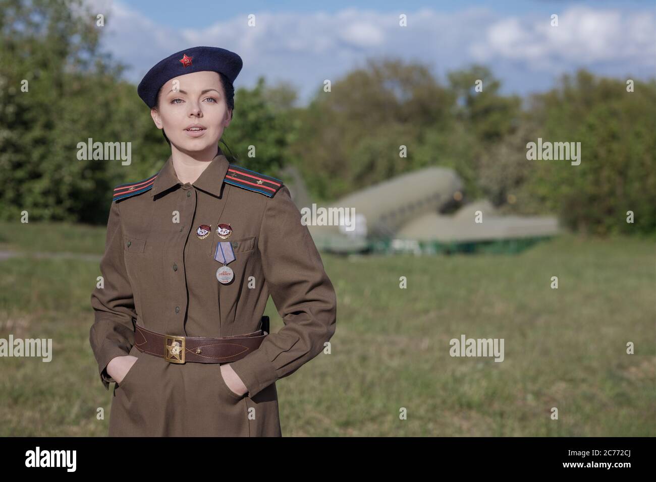 uniform of Soviet Army pilots 