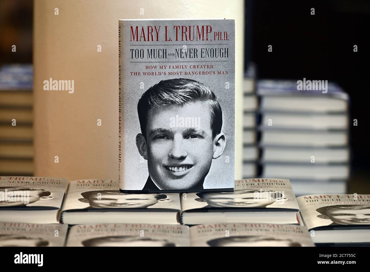 New York City, USA. 14th July, 2020. Mary Trump&rsquo;s new book “To 