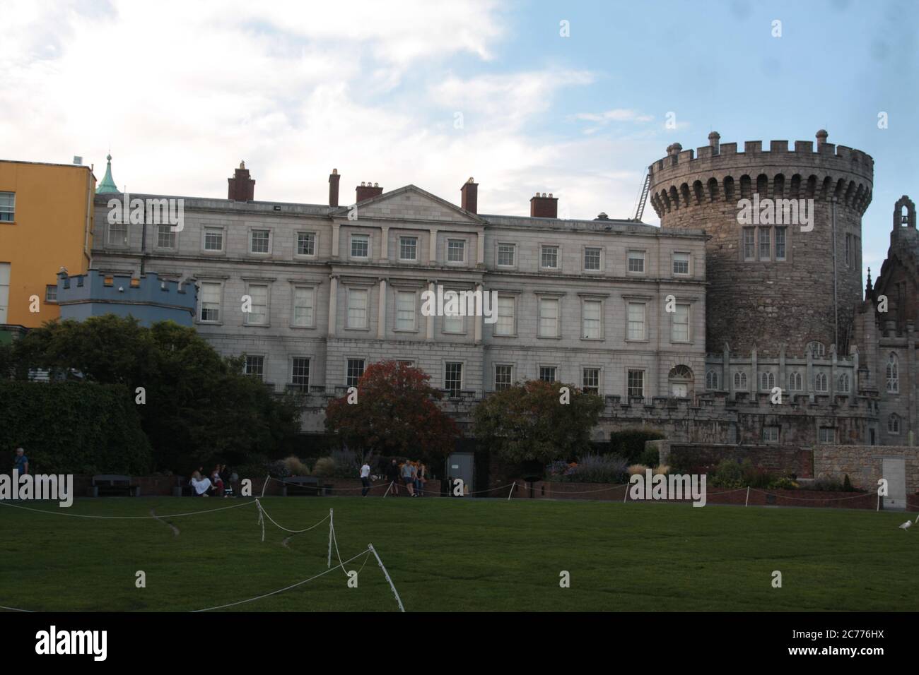Dublin Castle, Ireland Stock Photo