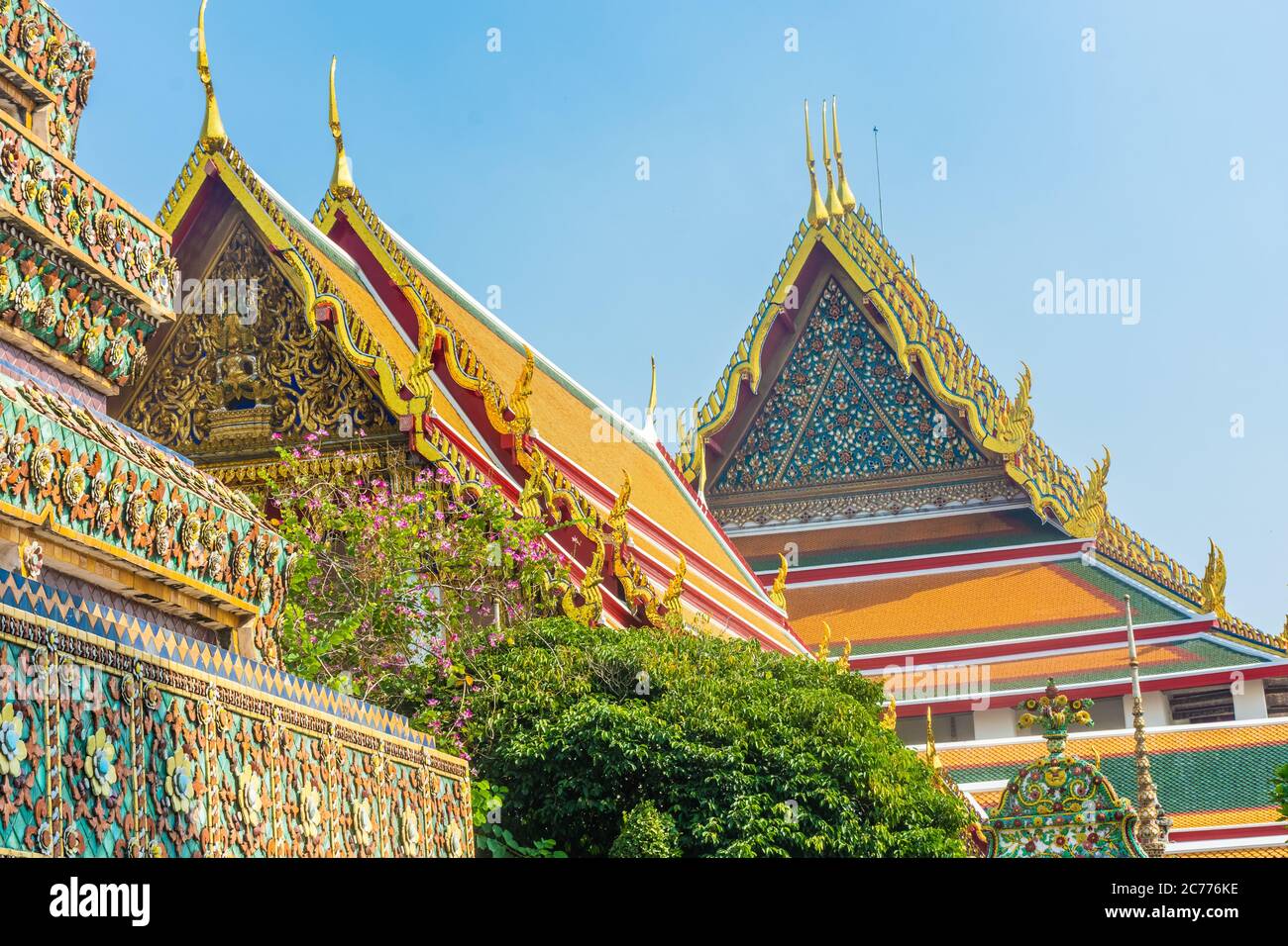 The Wat Pho Temple of Bangkok, Thailand Stock Photo - Alamy
