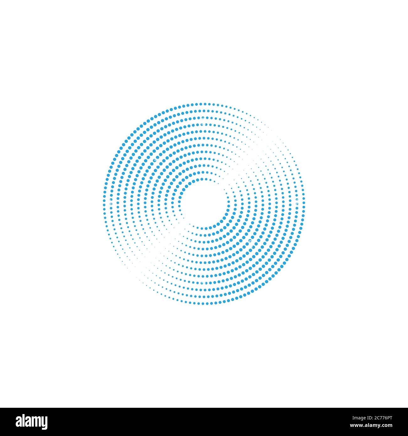 halftone circle dots vector illustration design Stock Vector Image ...