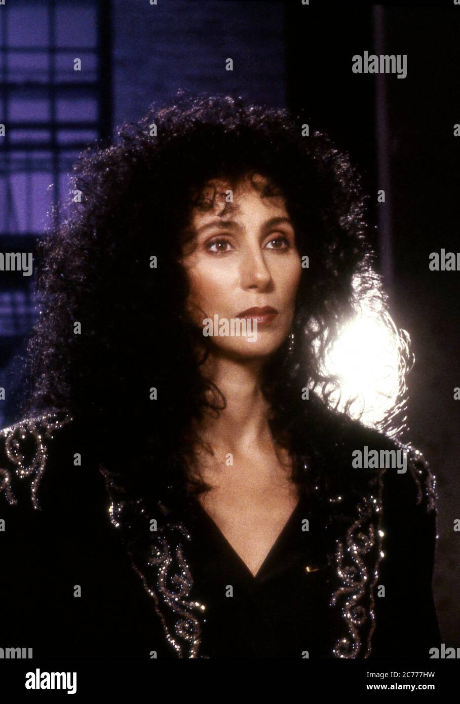 Cher appearing at Comic Relief benefit telethon for Homeless Americans in Los Angeles, CA Stock Photo