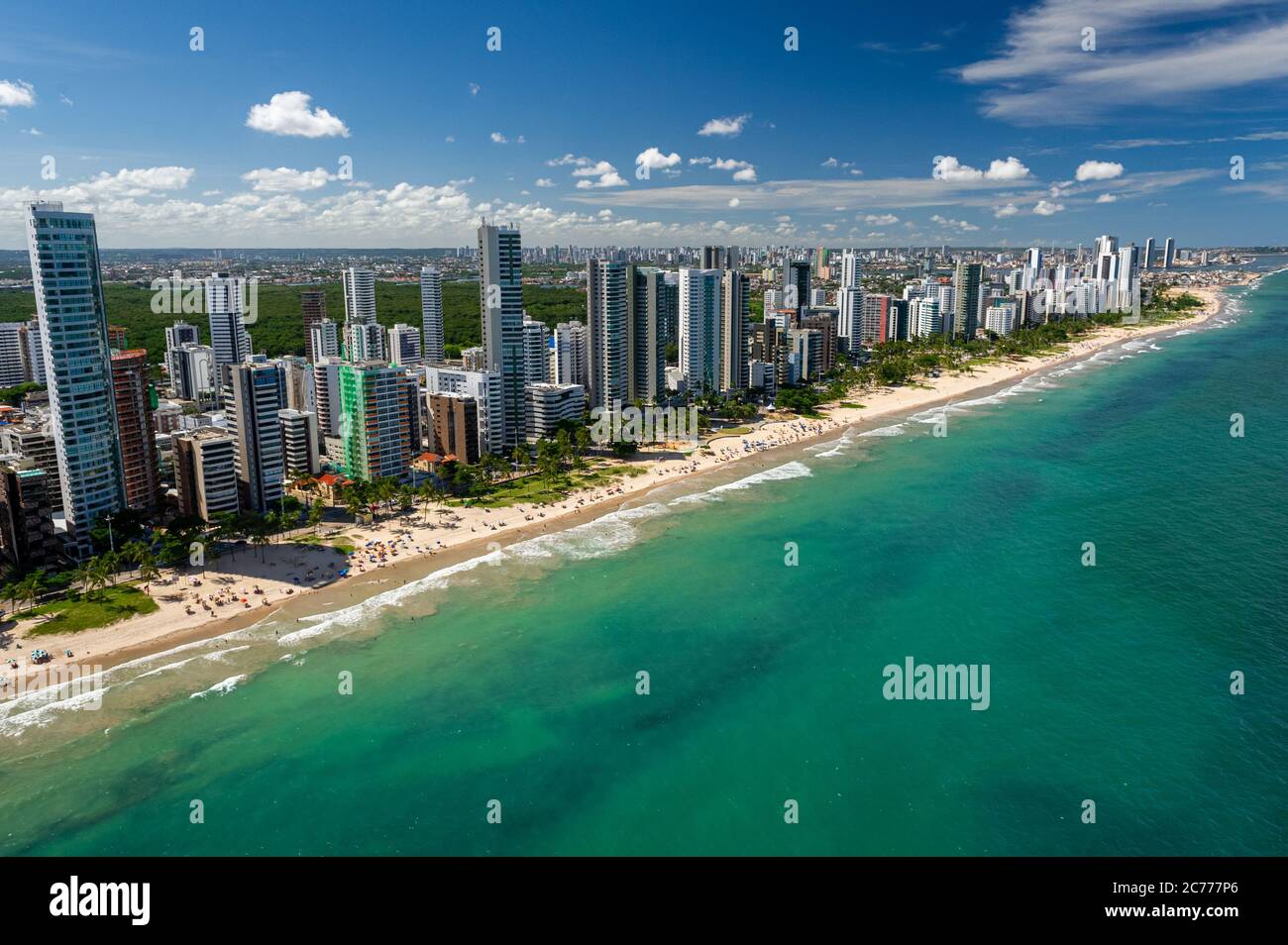 Boa Viagem Beach, Recife, Pernambuco, Brazil Stock Photo Alamy