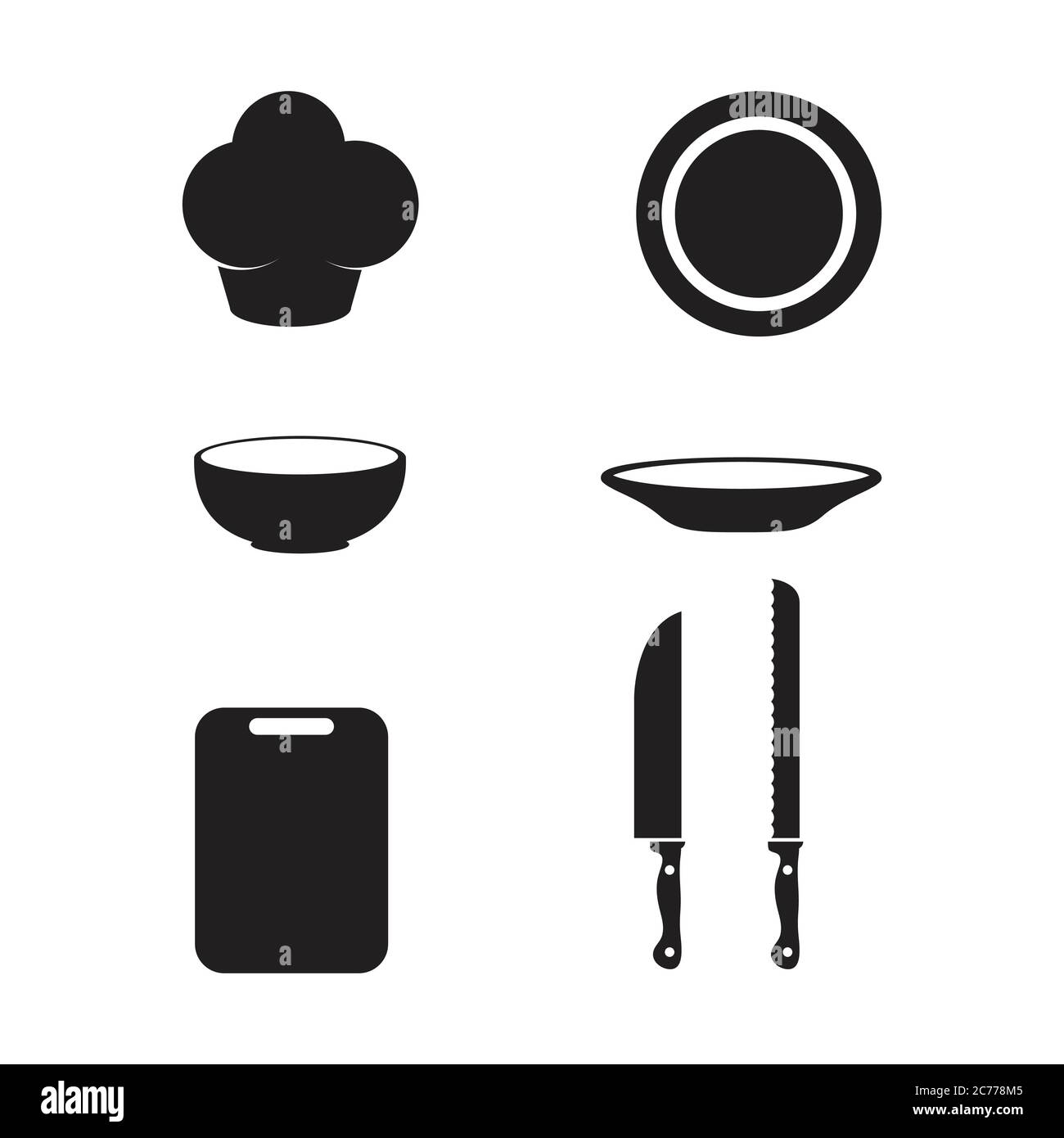 Cooking icon template vector illustration design Stock Vector