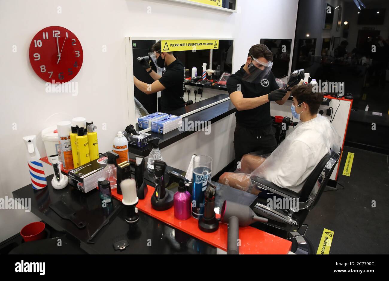 First customer mitchell wildman hires stock photography and images Alamy