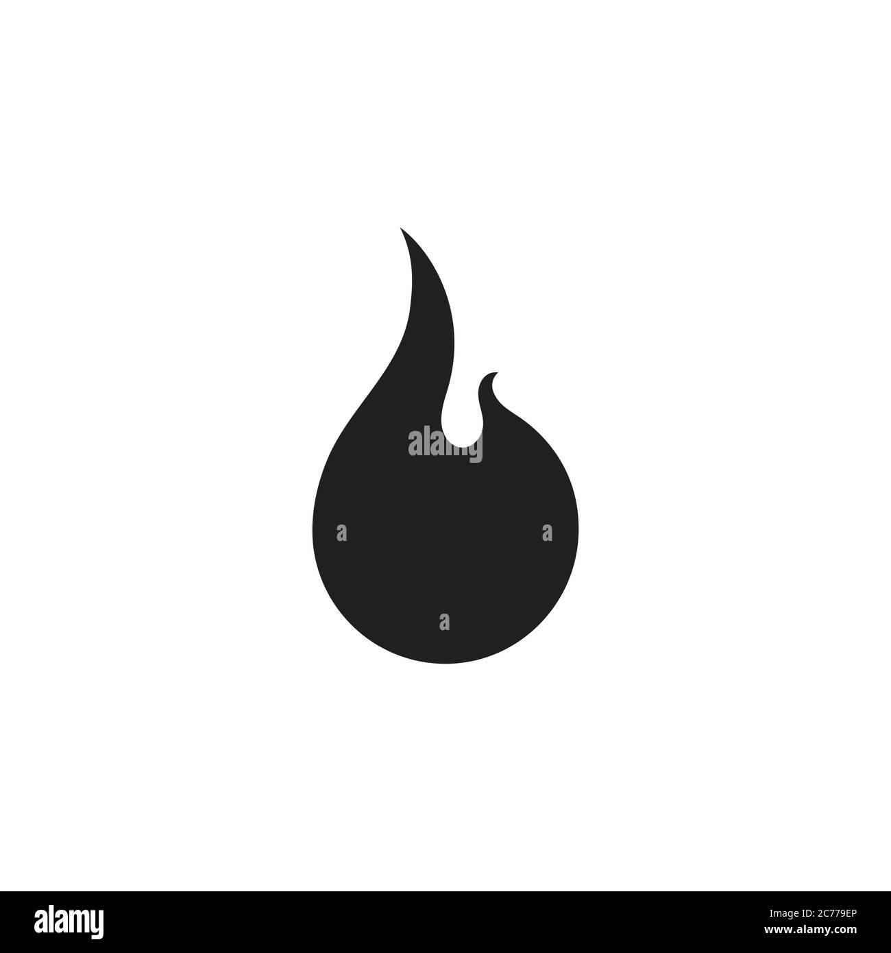 flame icon fire vector design template Stock Vector Image & Art - Alamy