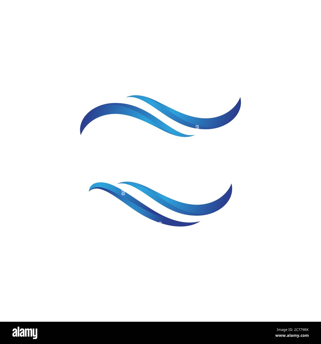 Water wave icon vector illustration design template Stock Vector Image ...