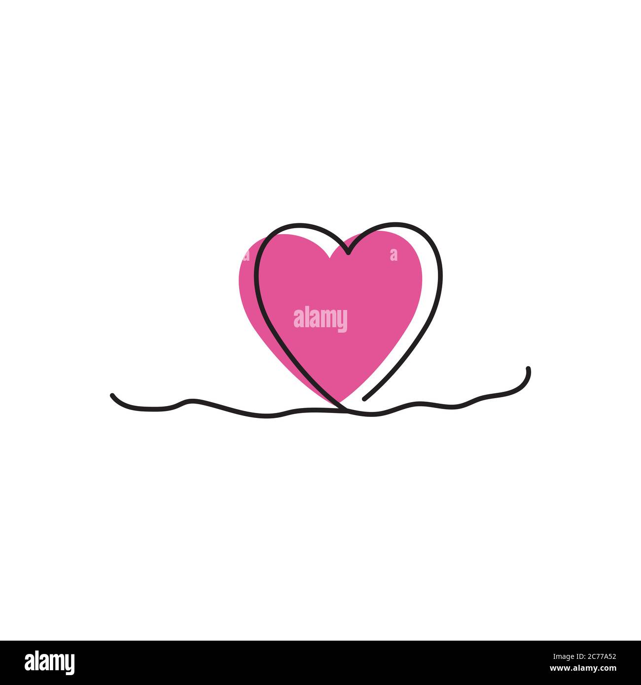 Beauty Love Vector icon illustration design Template Stock Vector Image