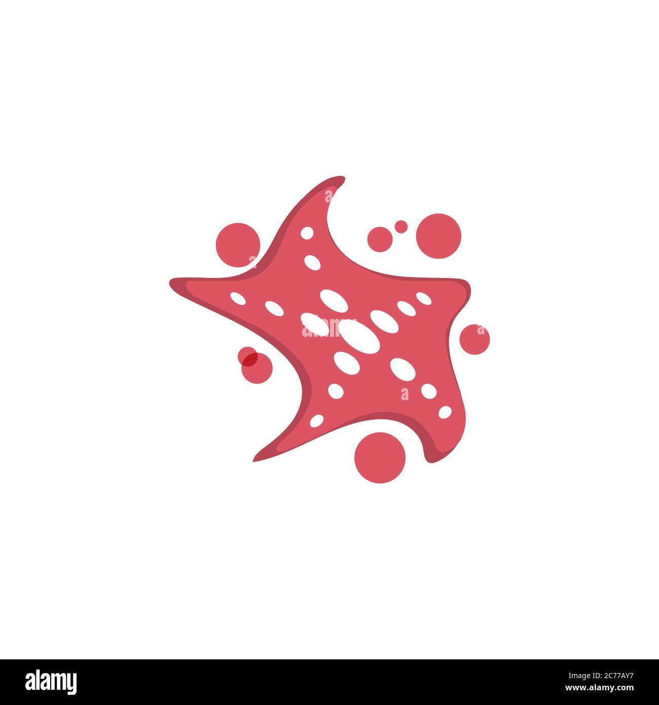 Star sea vector icon illustration design template Stock Vector Image ...