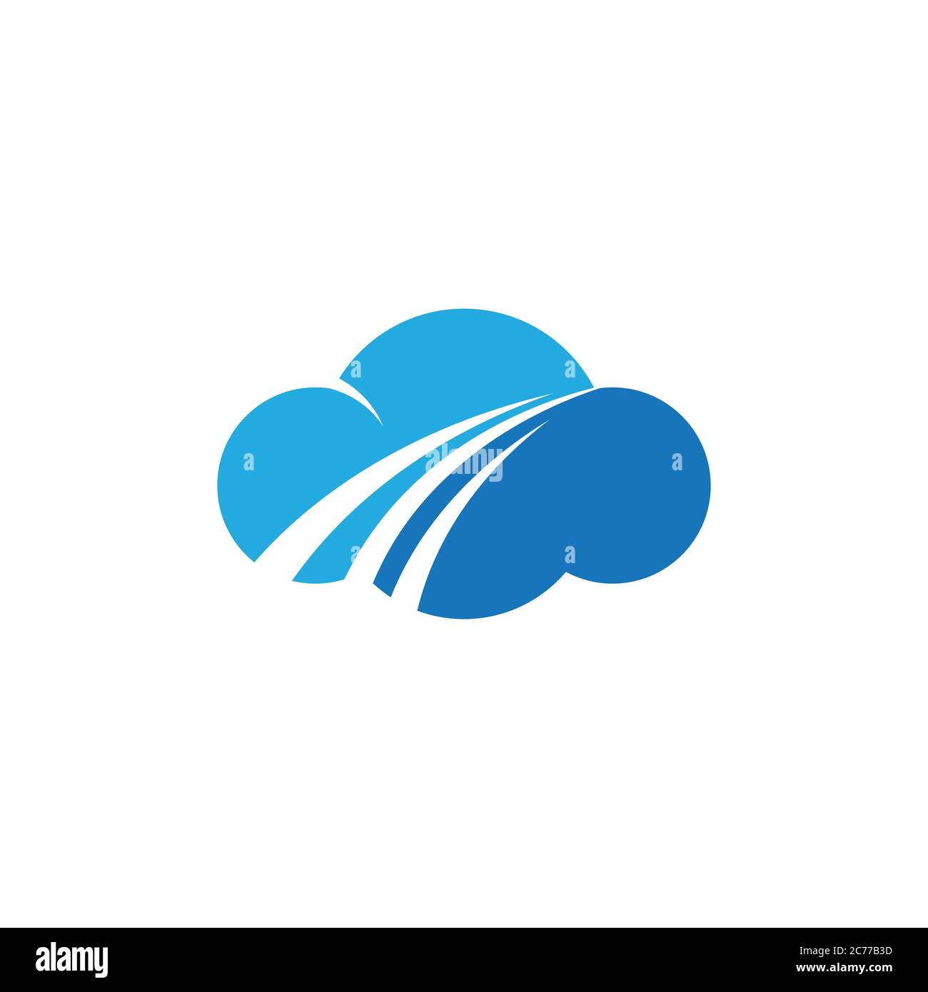 Cloud template vector icon illustration design Stock Vector Image & Art ...