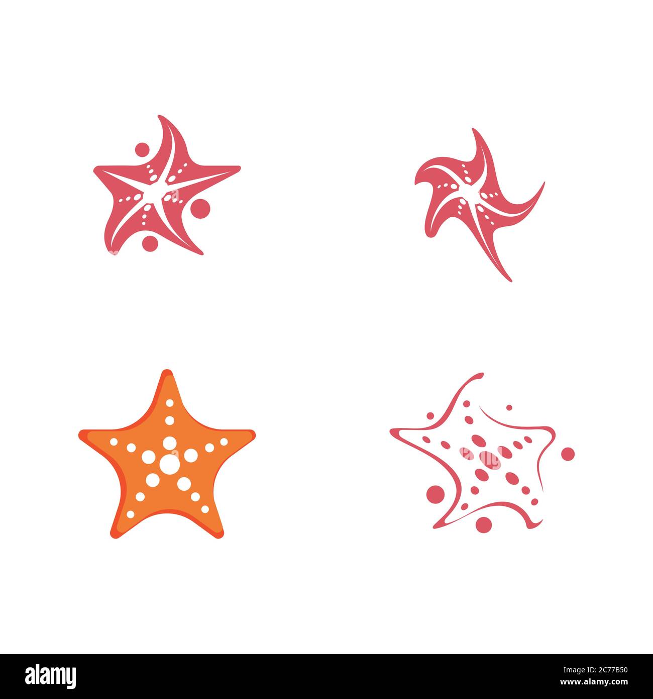 Star sea vector icon illustration design template Stock Vector Image ...
