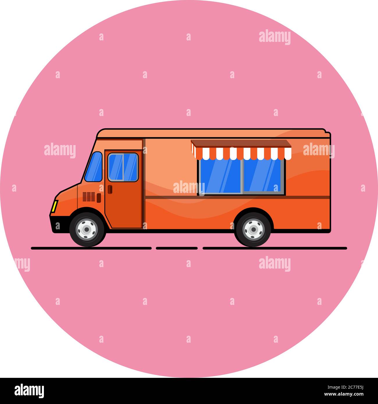 Illustration Food truck cartoon vector design, street fast food truck Stock  Vector Image & Art - Alamy