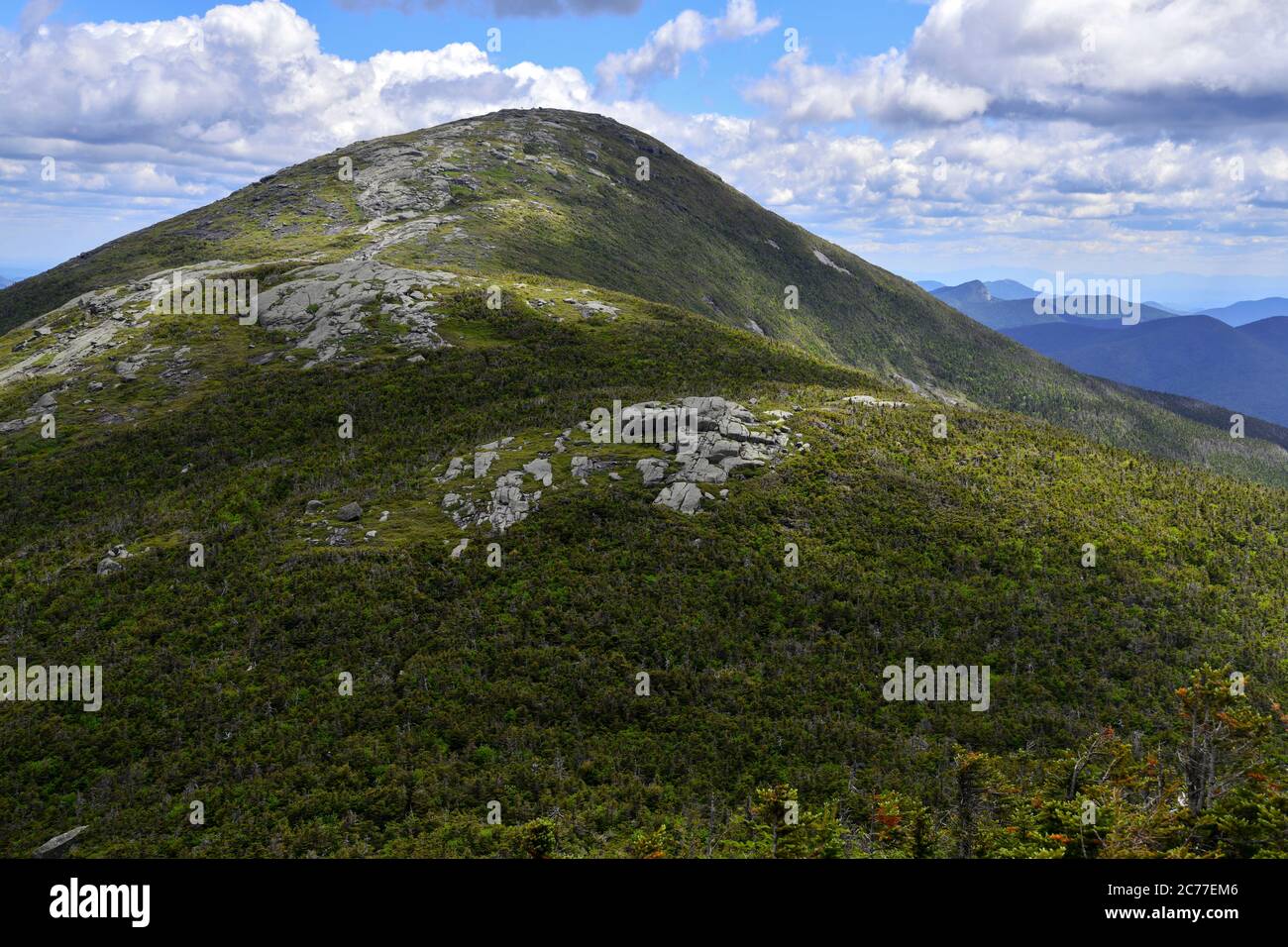 Alpine landscape wilderness in Adirondack Mountains New York Stock Photo