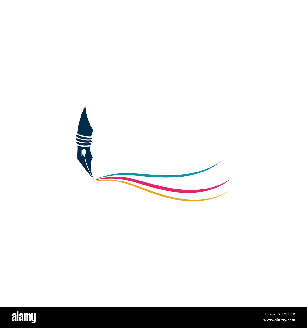 Pen icon template Vector illustration design Stock Vector Image & Art ...