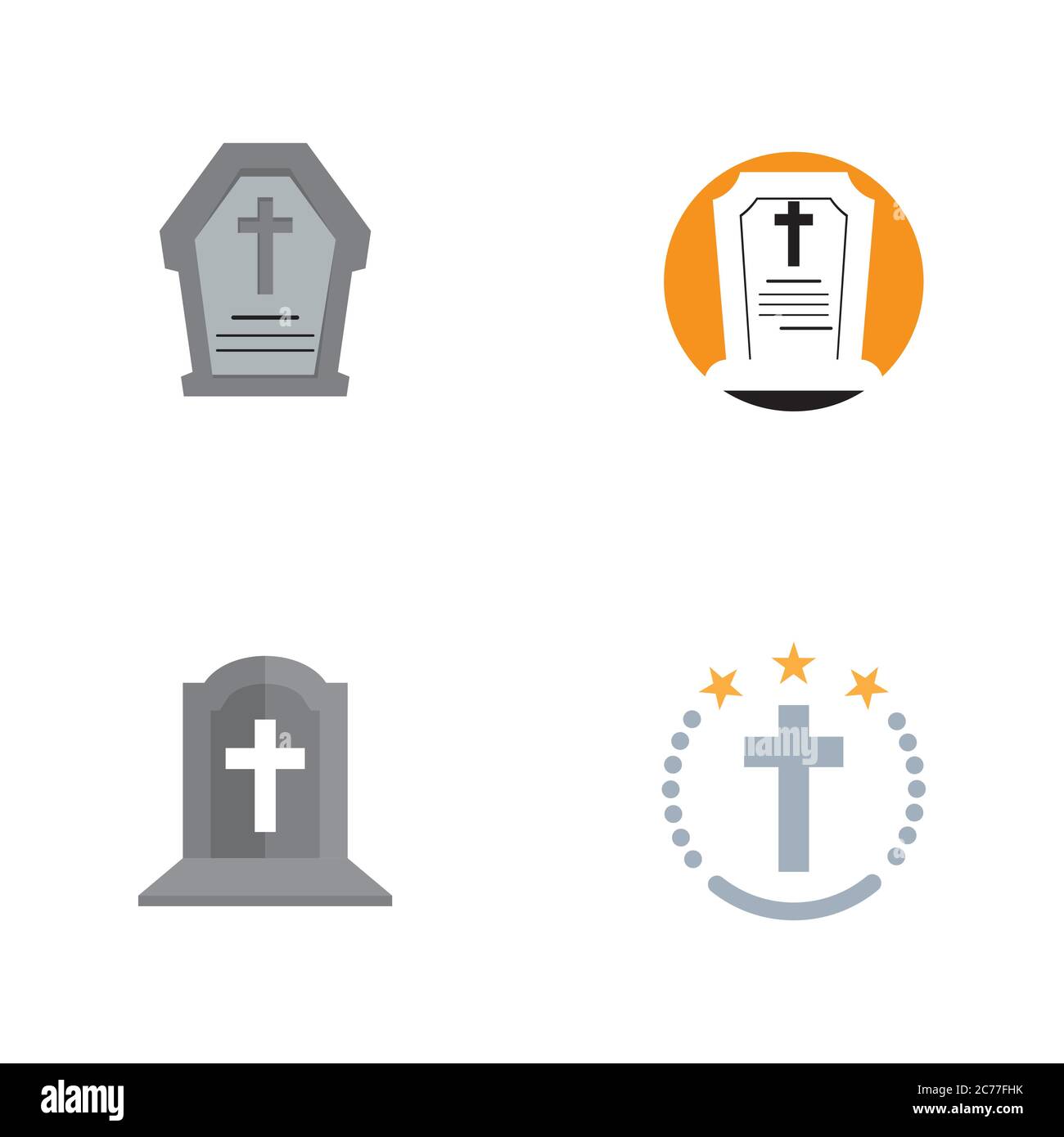 Tomb icon Template vector illustration design Stock Vector Image & Art ...