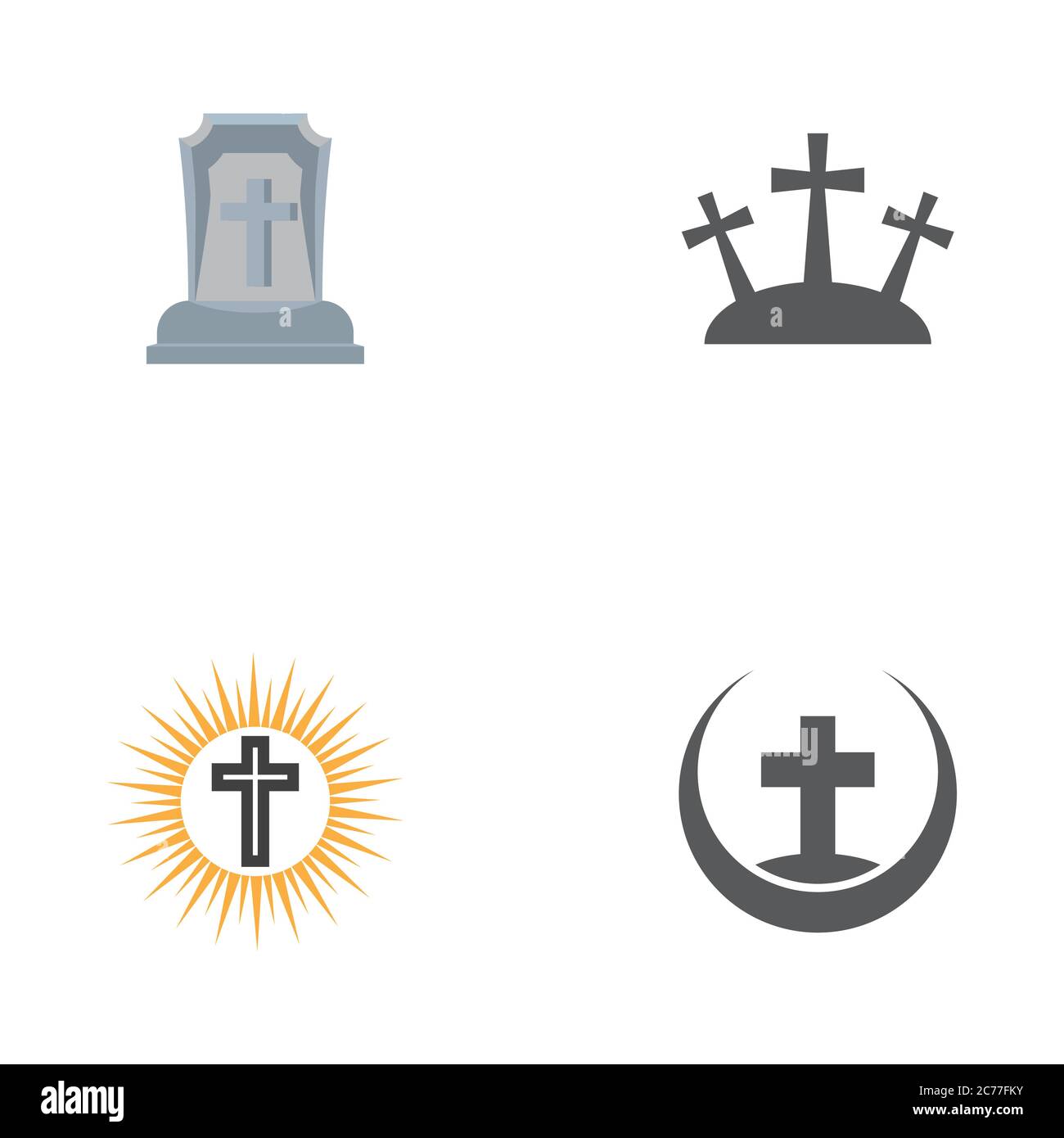 Tomb icon Template vector illustration design Stock Vector Image & Art ...