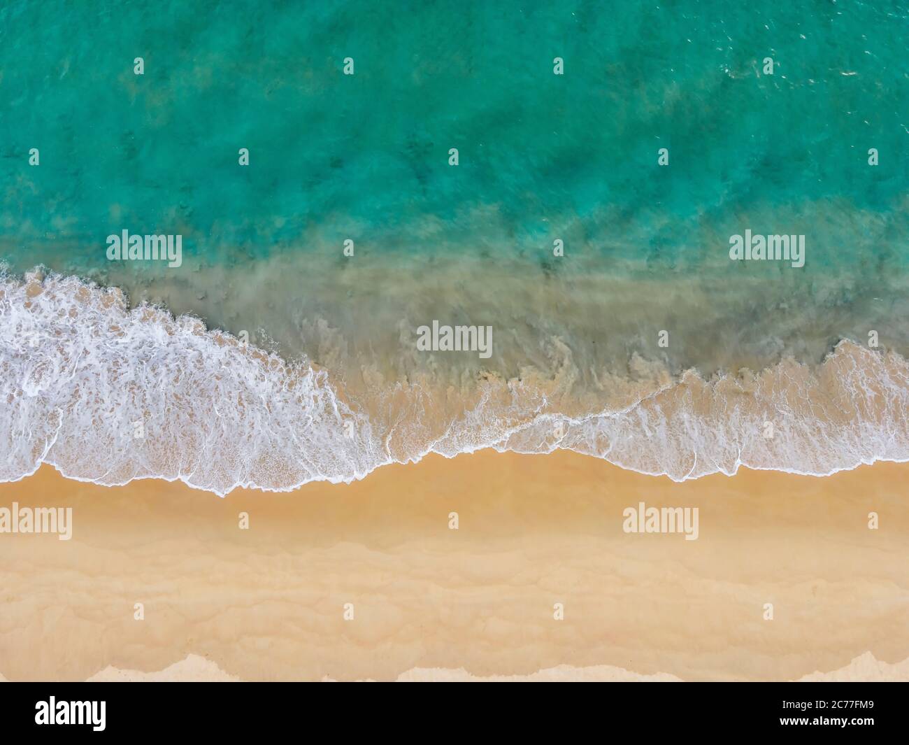 Aerial view empty beach sea hi-res stock photography and images - Alamy