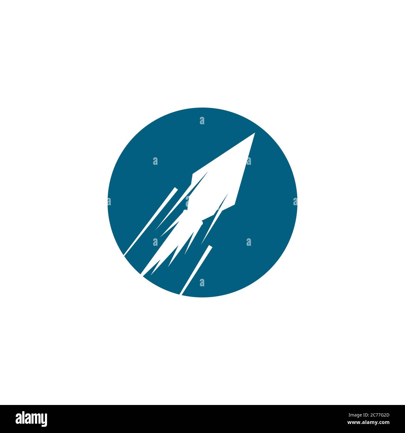 Spear vector illustration icon Template design Stock Vector Image & Art ...