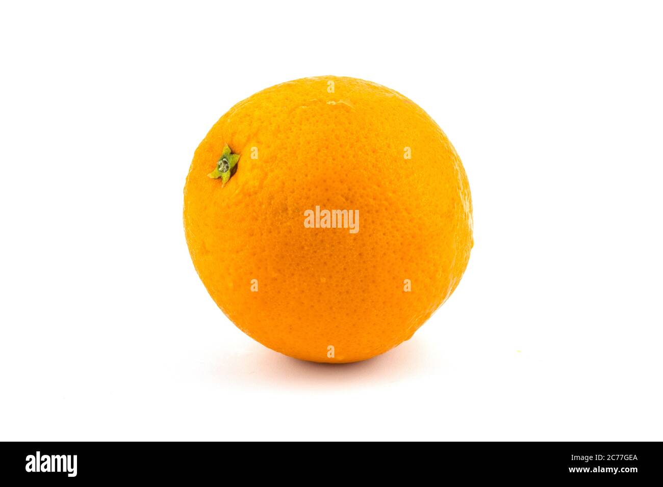 Orange isolated on white background. Save with clipping path. Stock Photo